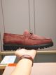 Hermes Red Calfskin Leather Man Shoes 061002 (2)_th.jpg